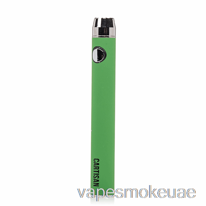 Vape Uae Cartisan Button Vv 900 شحن مزدوج، بطارية 510 [مايكرو] أخضر